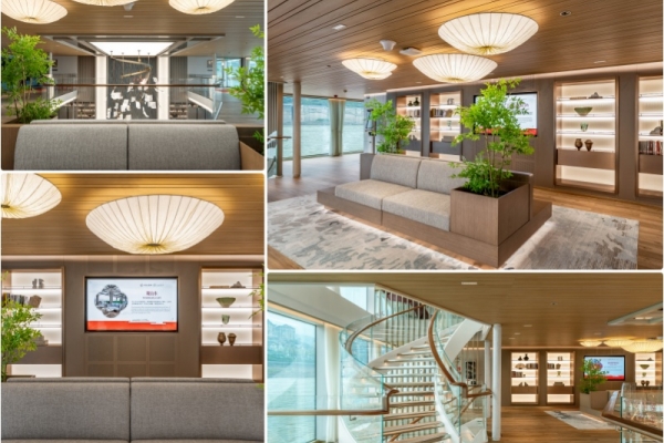 長江三峽一日游世紀(jì)江山如詩游船上的公共區(qū)域有哪些？