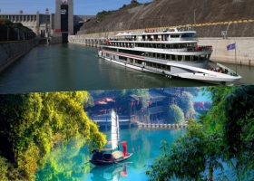 宜昌大壩升船機+車進三峽人家二日游跟團游