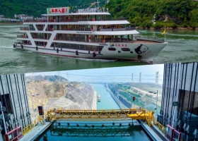 宜昌大壩升船機+船進三峽人家二日游跟團游