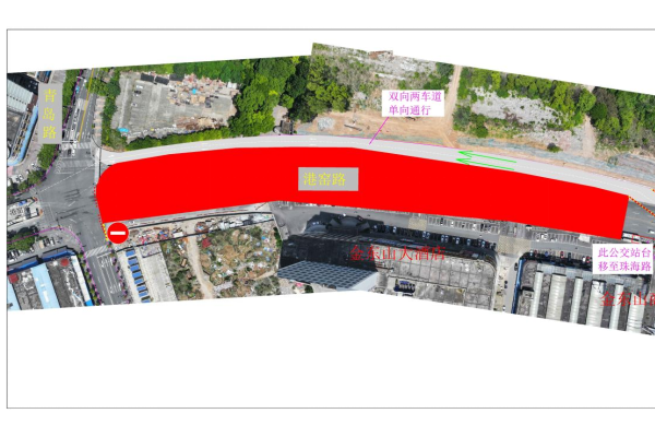 宜昌港窯路(青島路至珠海路段)橋梁建設施工期間交通出行提示