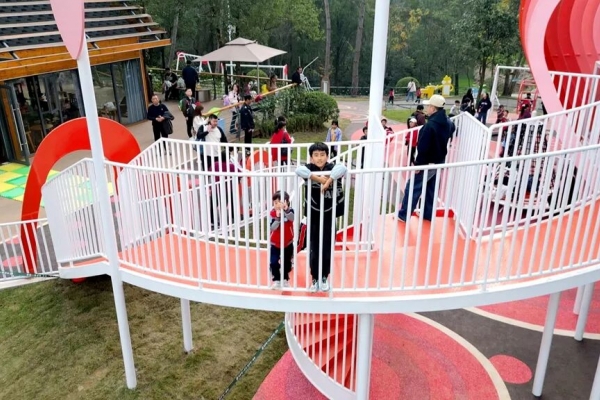 宜昌周末帶娃好去處，超大玫瑰打卡點+趣味設(shè)施超吸睛