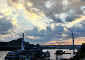 游船船觀西陵峽風光半日游